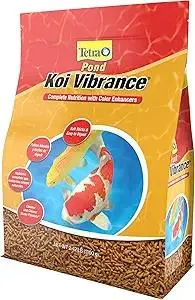 TetraPond Koi Vibrance Soft Sticks, Floating Pond Fish Food for Koi Fish and Ornamental Goldfish, 2.42 Pounds