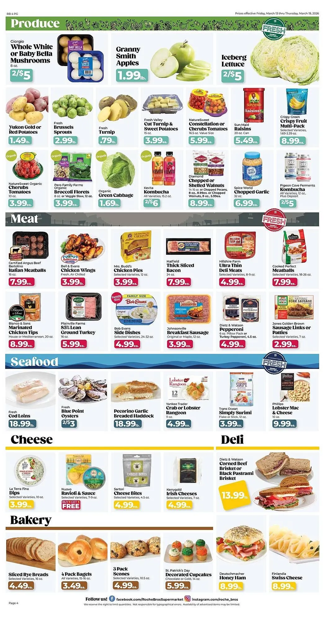 Weekly ad Roche Bros weekly ad from March 13 to March 19 2026 - Page 4