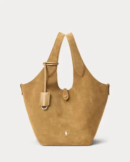 Polo Play Suede Medium Tote