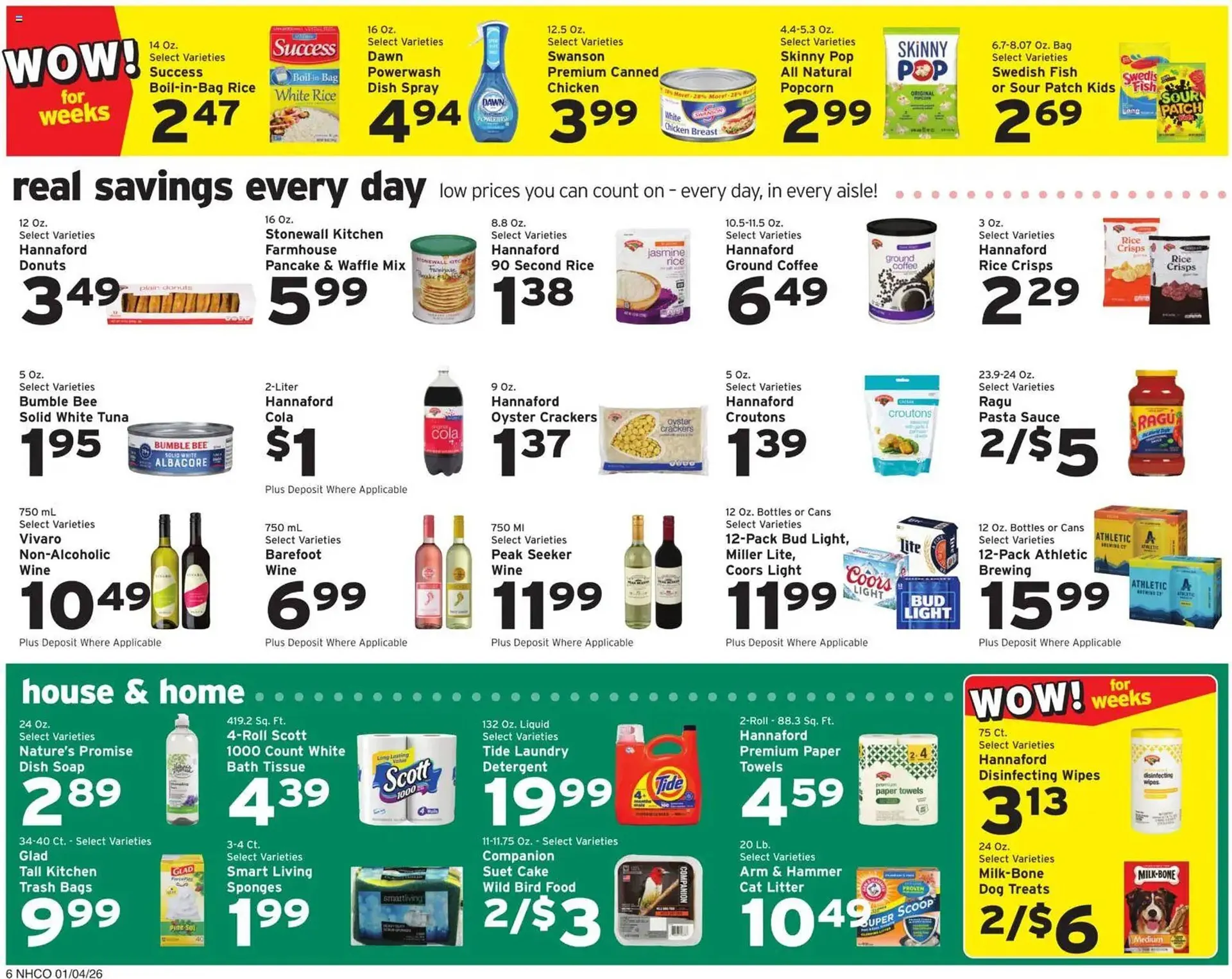 Weekly ad Hannaford flyer from January 4 to January 10 2026 - Page 6