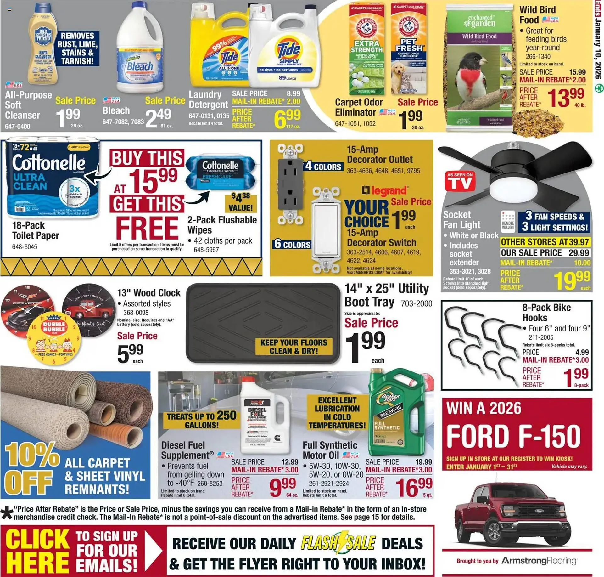 Weekly ad Menards weekly ad from December 31 to January 11 2026 - Page 20