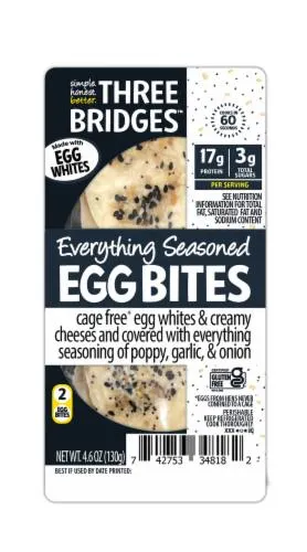 Three Bridges Everything Seasoned Egg Bites made with Egg Whites