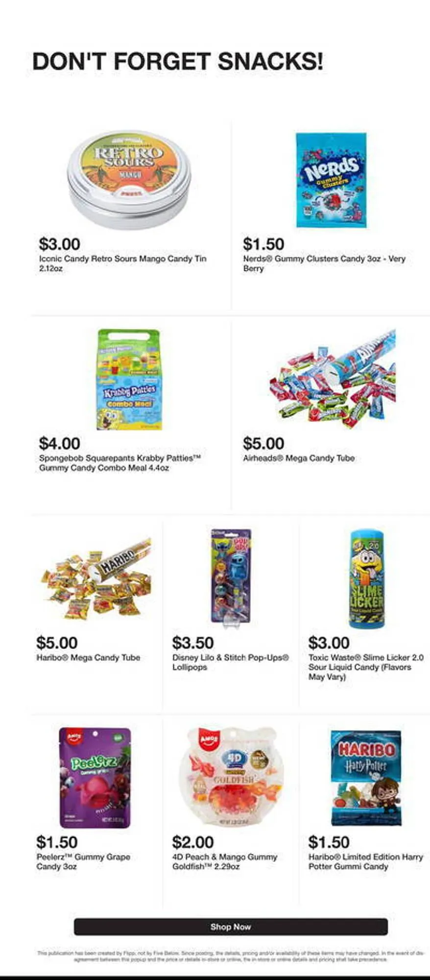 Weekly ad Five Below Weekly Ad from May 6 to May 12 2025 - Page 12