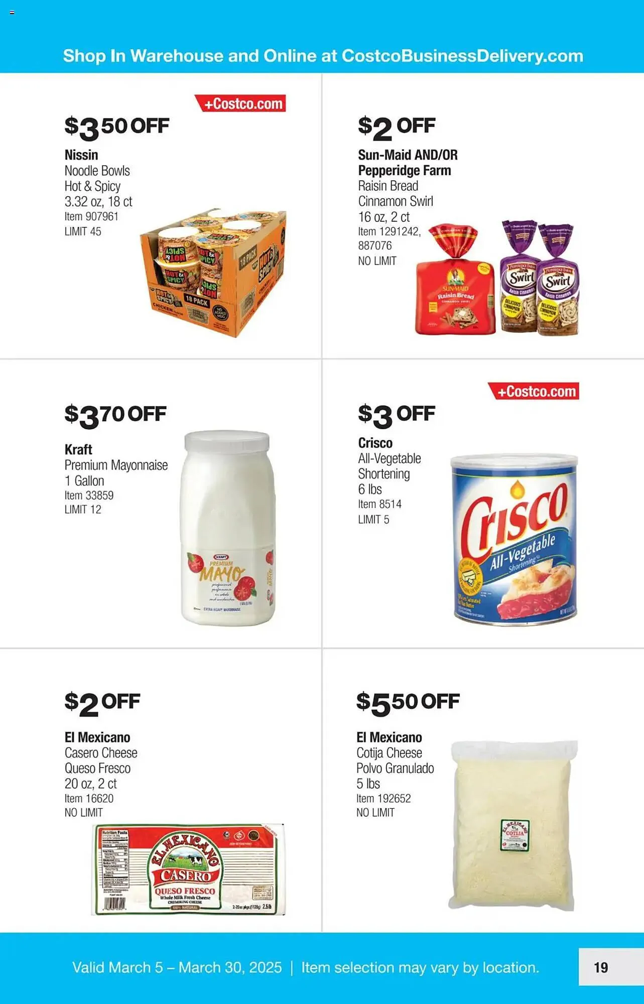 Weekly ad Costco Weekly Ad from March 5 to March 30 2025 - Page 19