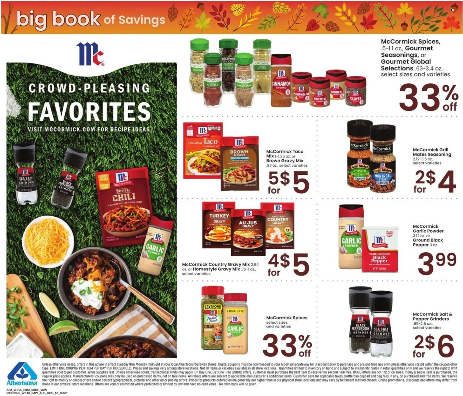 Weekly ad Albertsons weekly ad from September 30 to October 27 2025 - Page 18