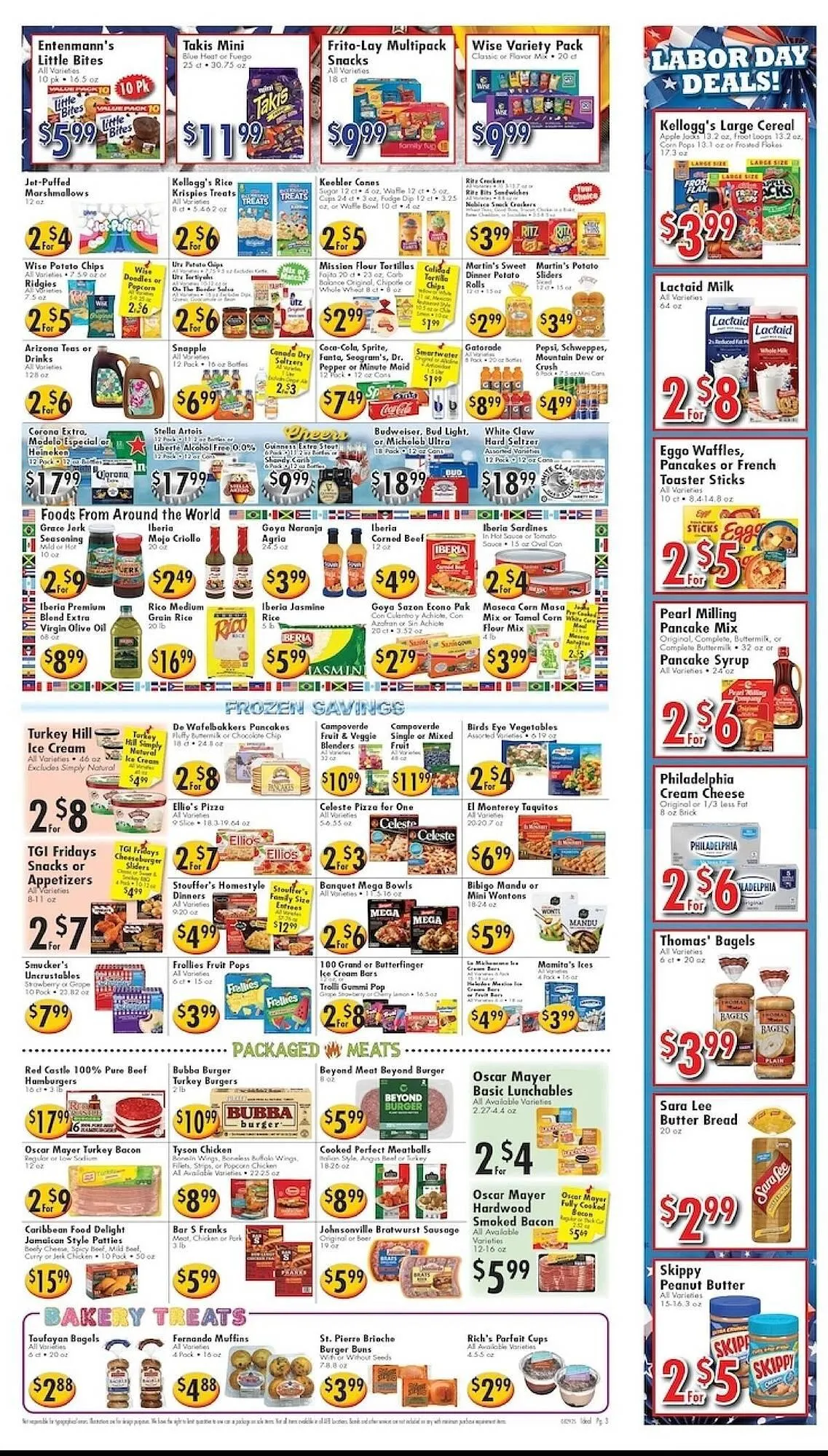 Weekly ad Ideal Food Basket circular from August 29 to September 4 2025 - Page 3