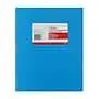 Staples Matte 2-Pocket Plastic Portfolio Folder with Fasteners,