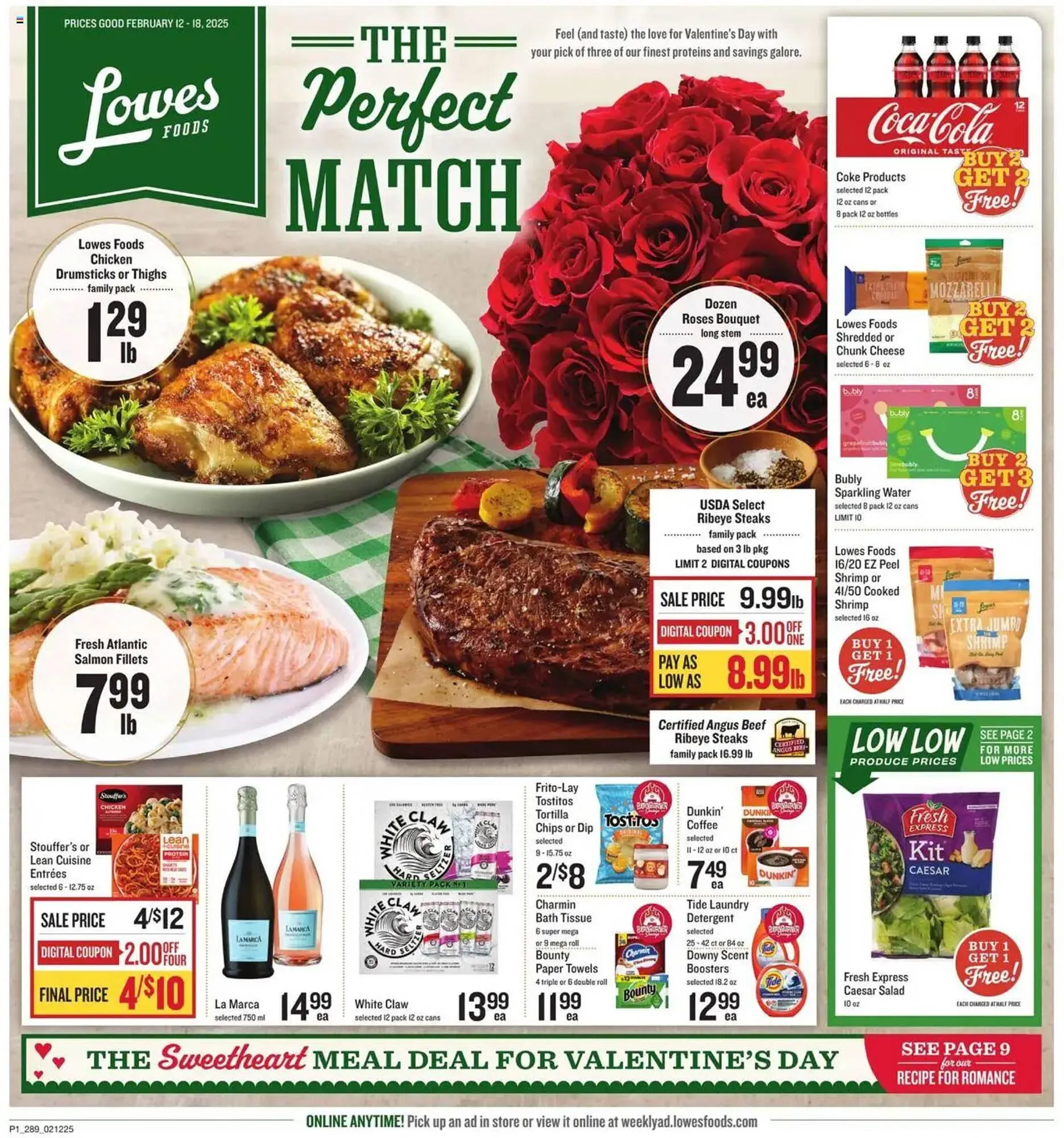 Weekly ad Lowes Foods Weekly Ad from February 12 to February 18 2025 - Page 1