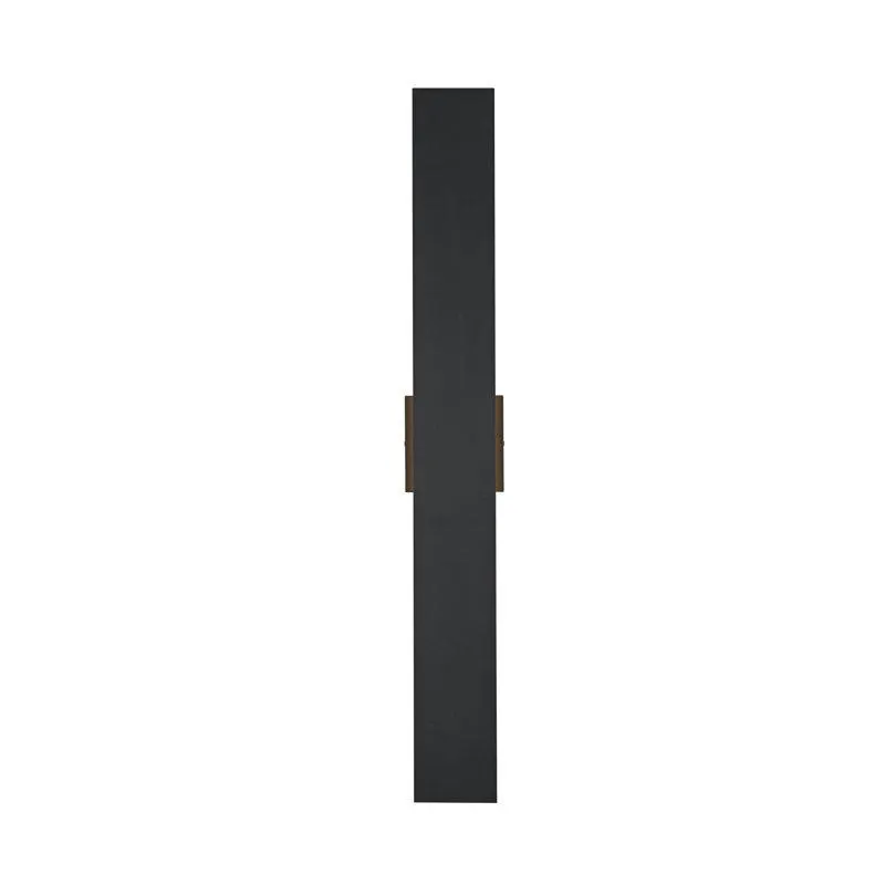 Louella 4.5 inch Outdoor Wall Sconce in Black