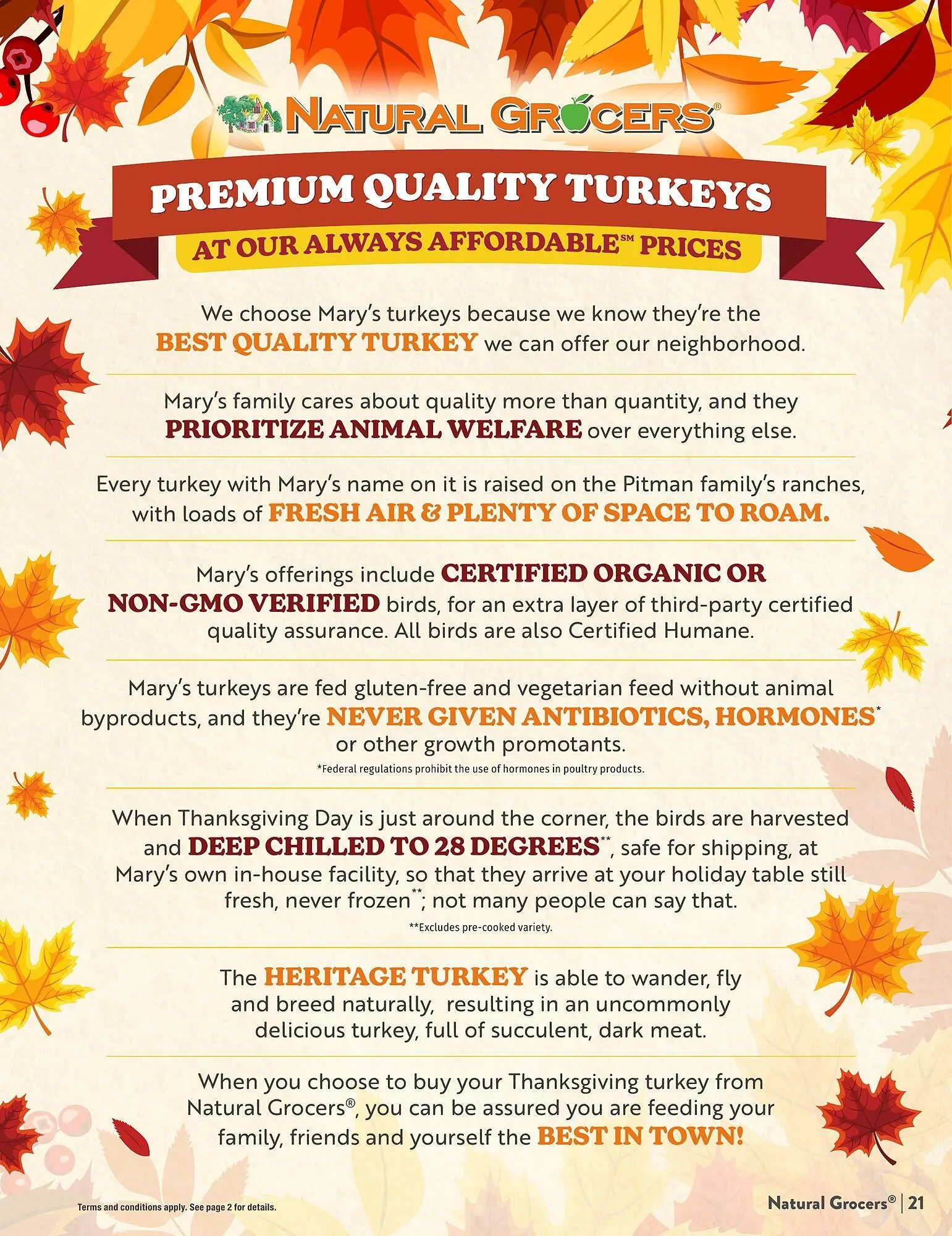 Weekly ad Natural Grocers weekly ad from November 6 to November 29 2025 - Page 21