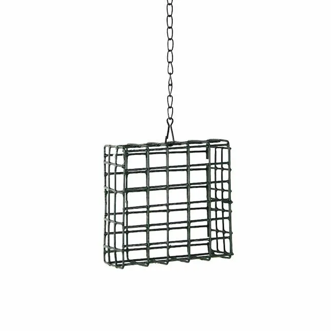 Style Selections Metal Hanging Suet Bird feeder - 0.62-lb 1-cake Capacity