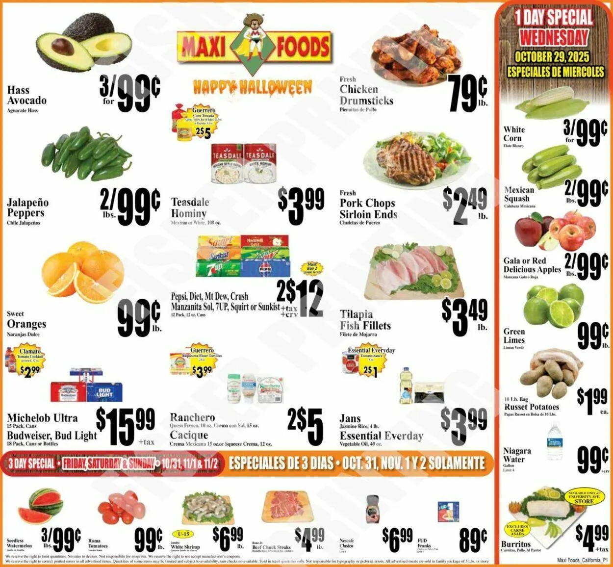 Maxi Foods Current weekly ad - 1