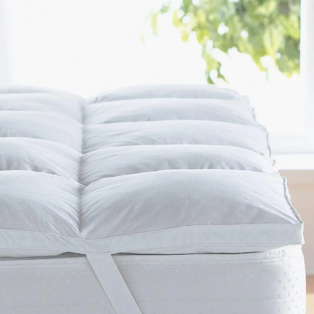 Home Sweet Home Dreams Inc 2" Inch Mattress Topper And Mattress Pad Hypo-allergenic Down Alternative 1000 Grams Filling