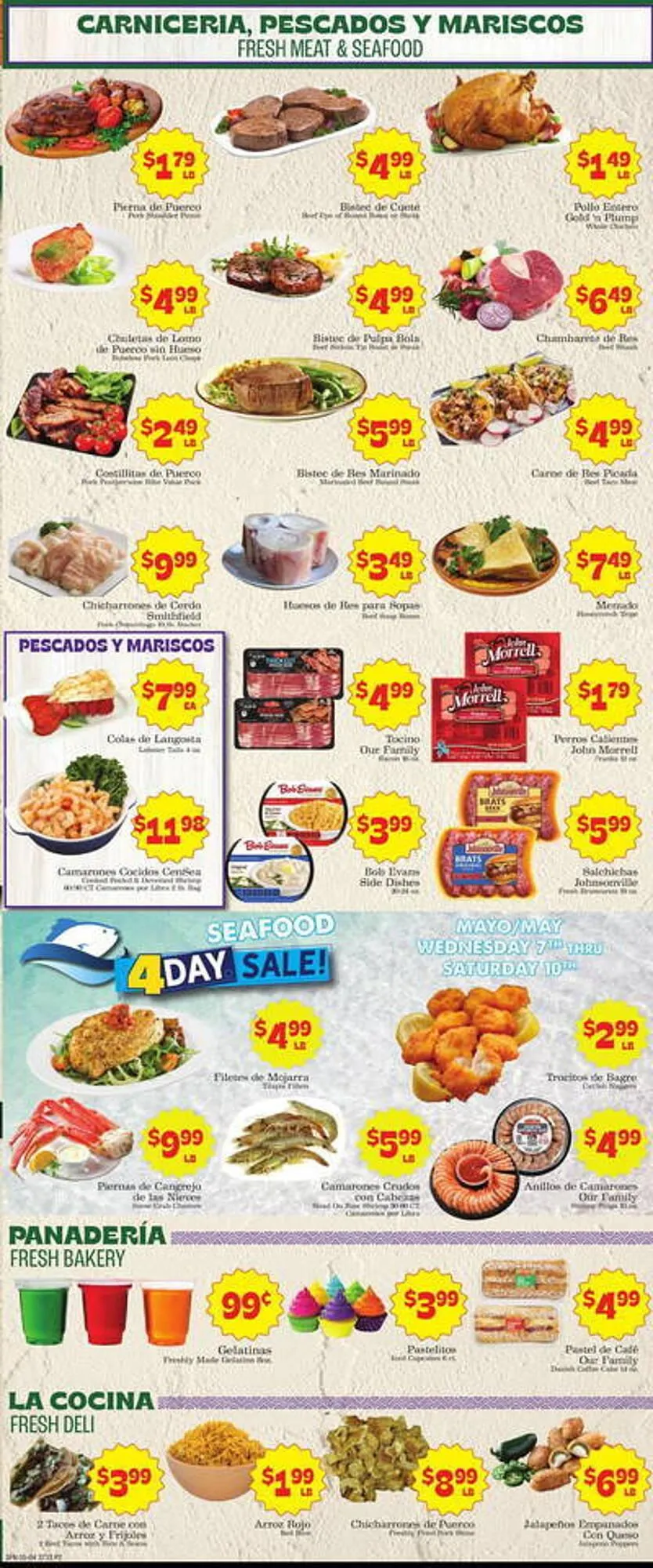 Catálogo de Supermercado Nuestra Familia Weekly Ad 4 de mayo al 10 de mayo 2025 - Página 2
