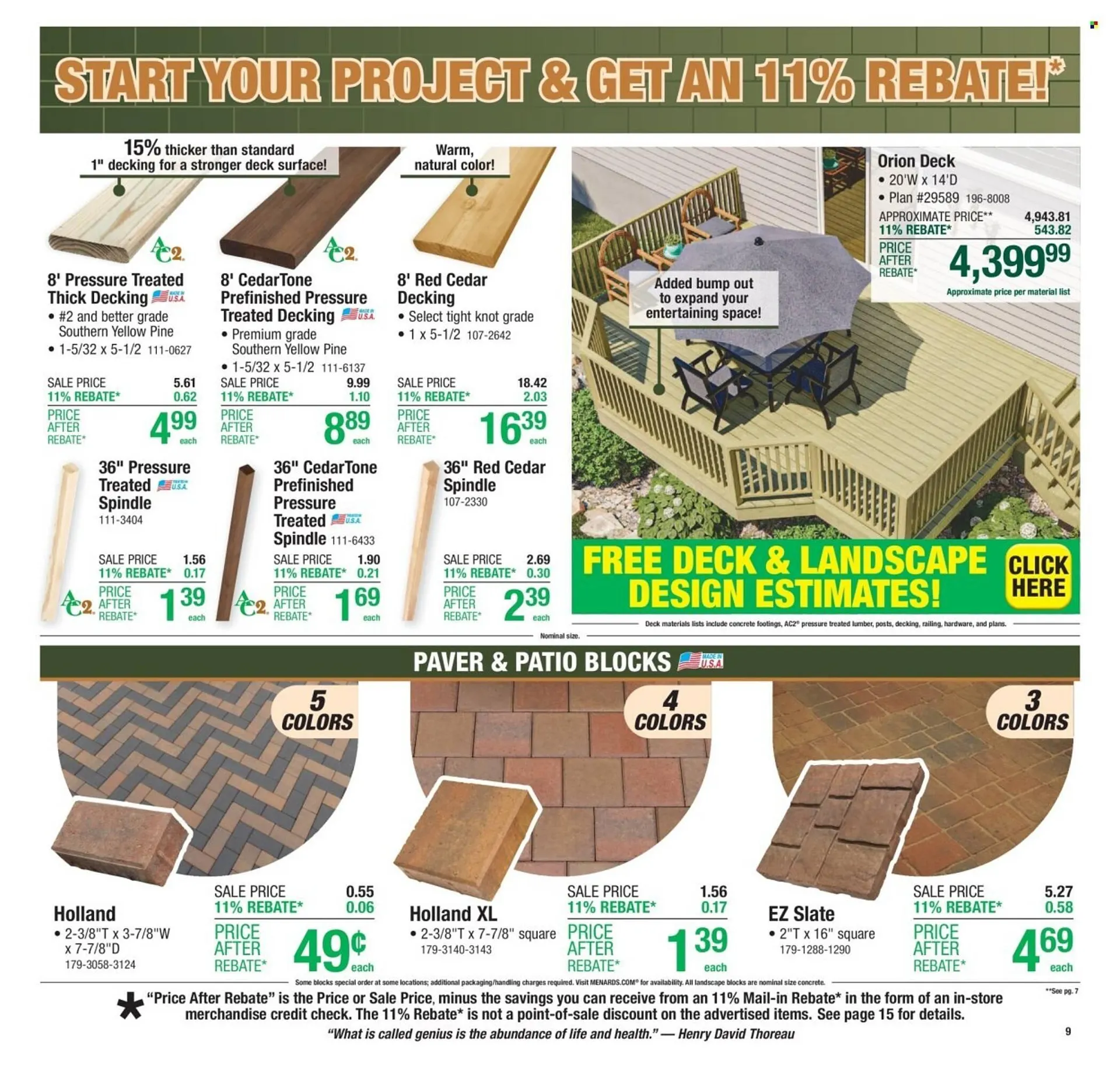 Weekly ad Menards Weekly Ad from April 17 to April 27 2025 - Page 15