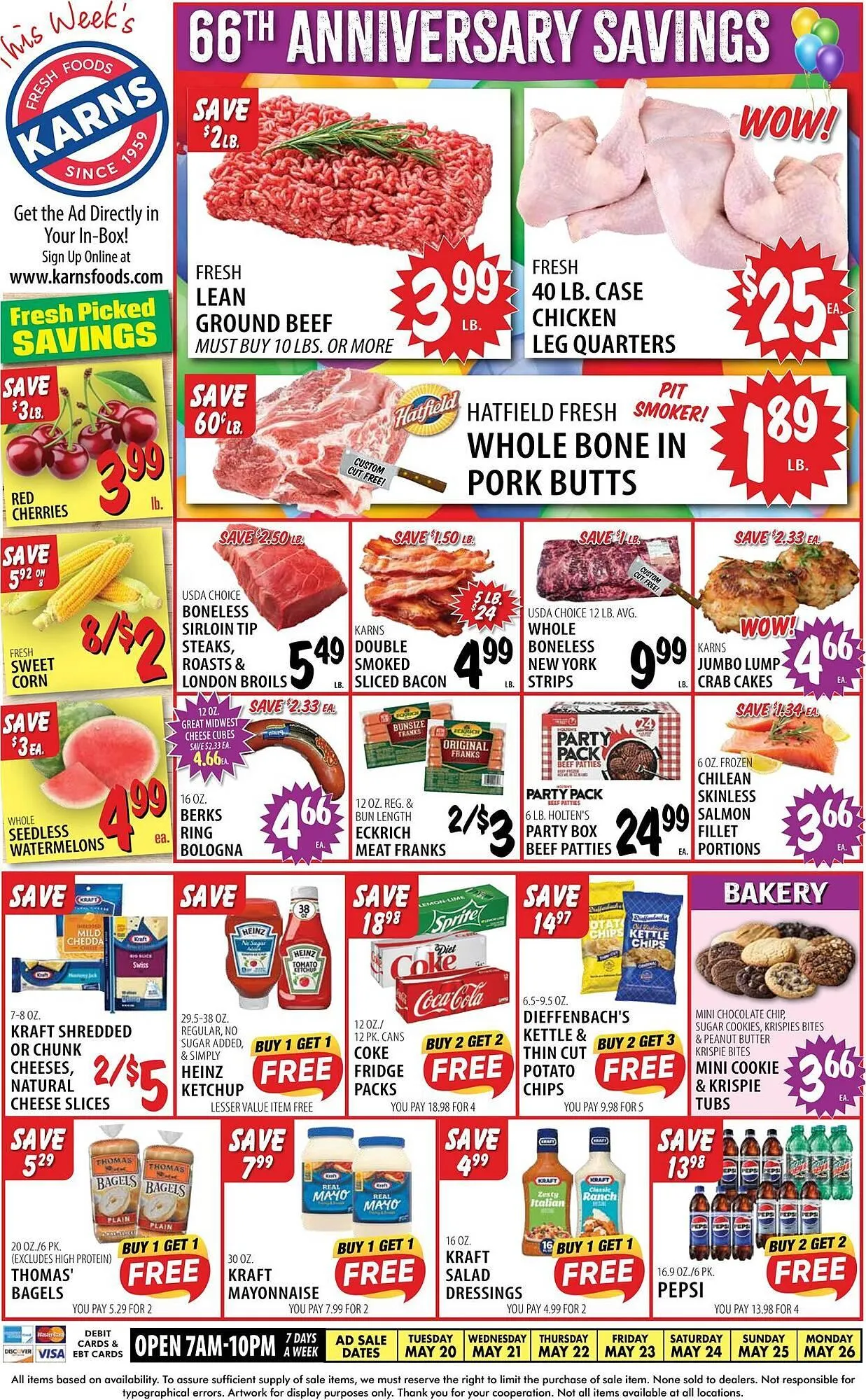 Weekly ad Karns Weekly Ad from May 20 to May 26 2025 - Page 1