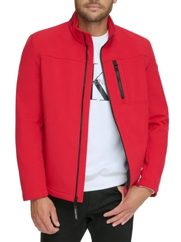 Regular Fit Stand Collar Jacket