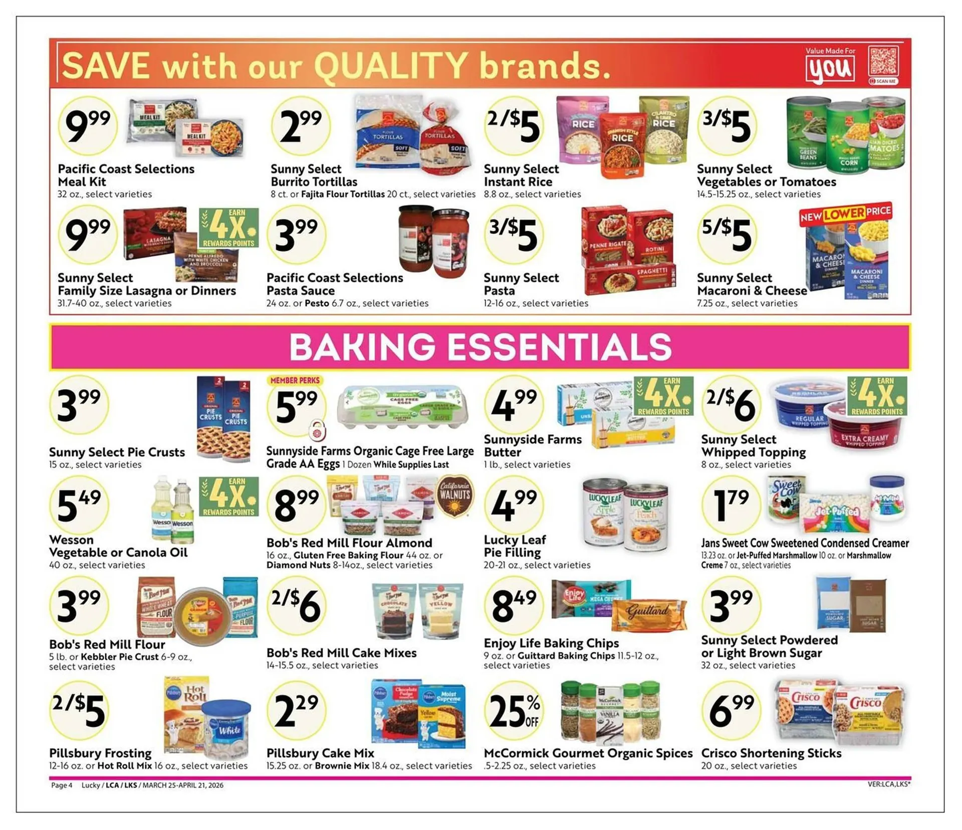Weekly ad Lucky Supermarkets weekly ad from March 25 to April 21 2026 - Page 4