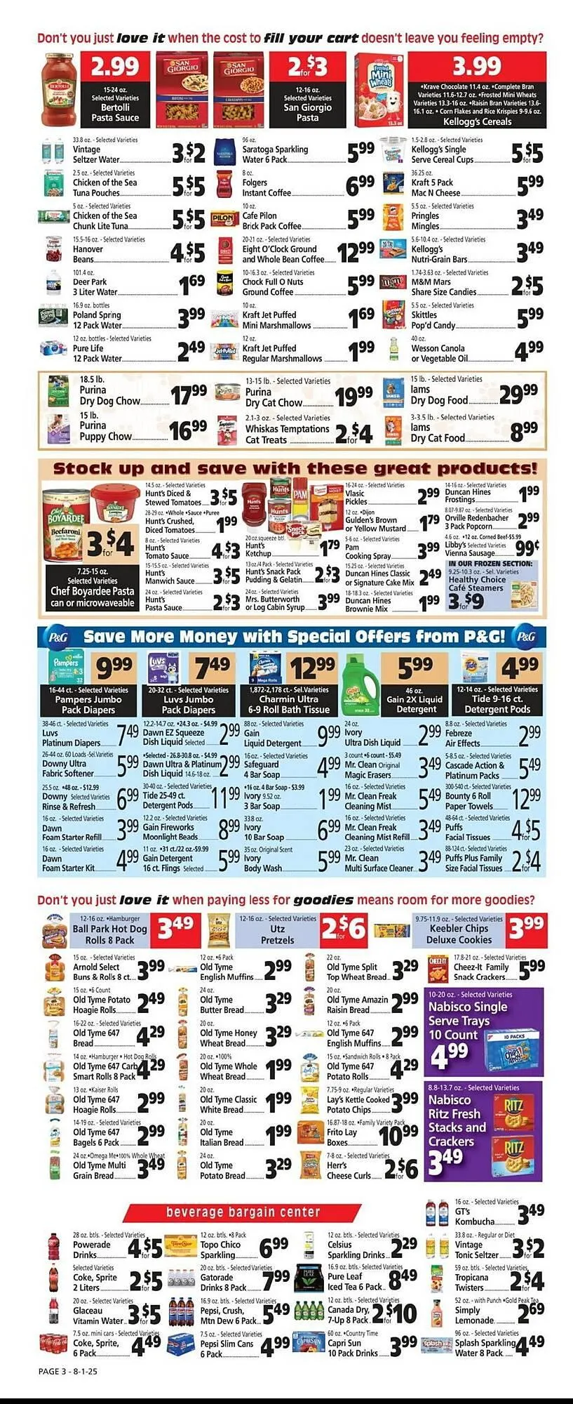 Weekly ad George's Market Weekly Ad from August 1 to August 7 2025 - Page 3
