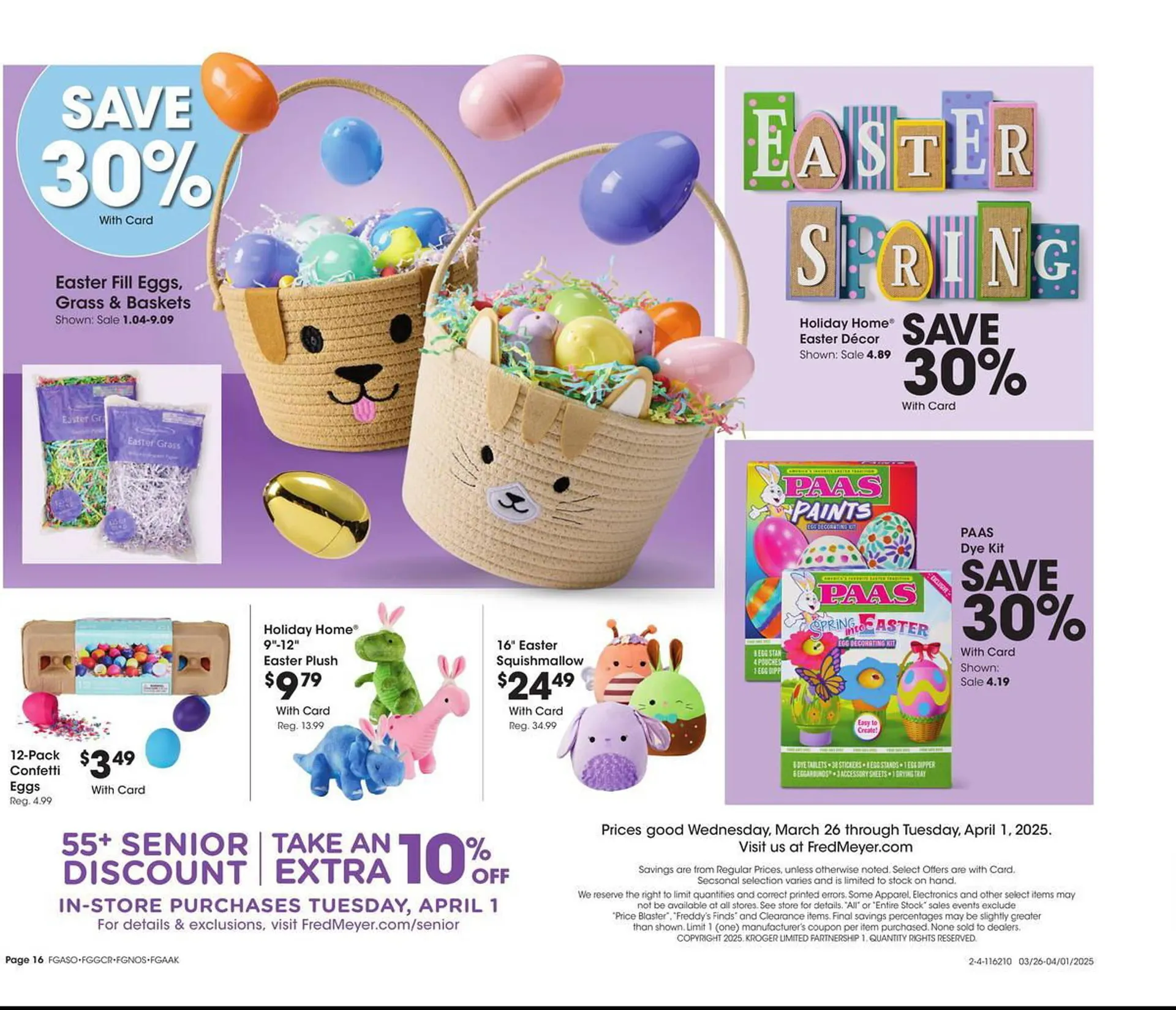 Weekly ad Fred Meyer Weekly Ad from March 26 to April 1 2025 - Page 17