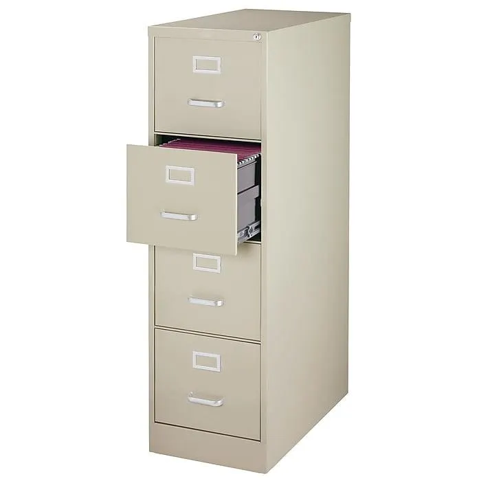 Staples Commercial 4-Drawer Vertical File Cabinet,