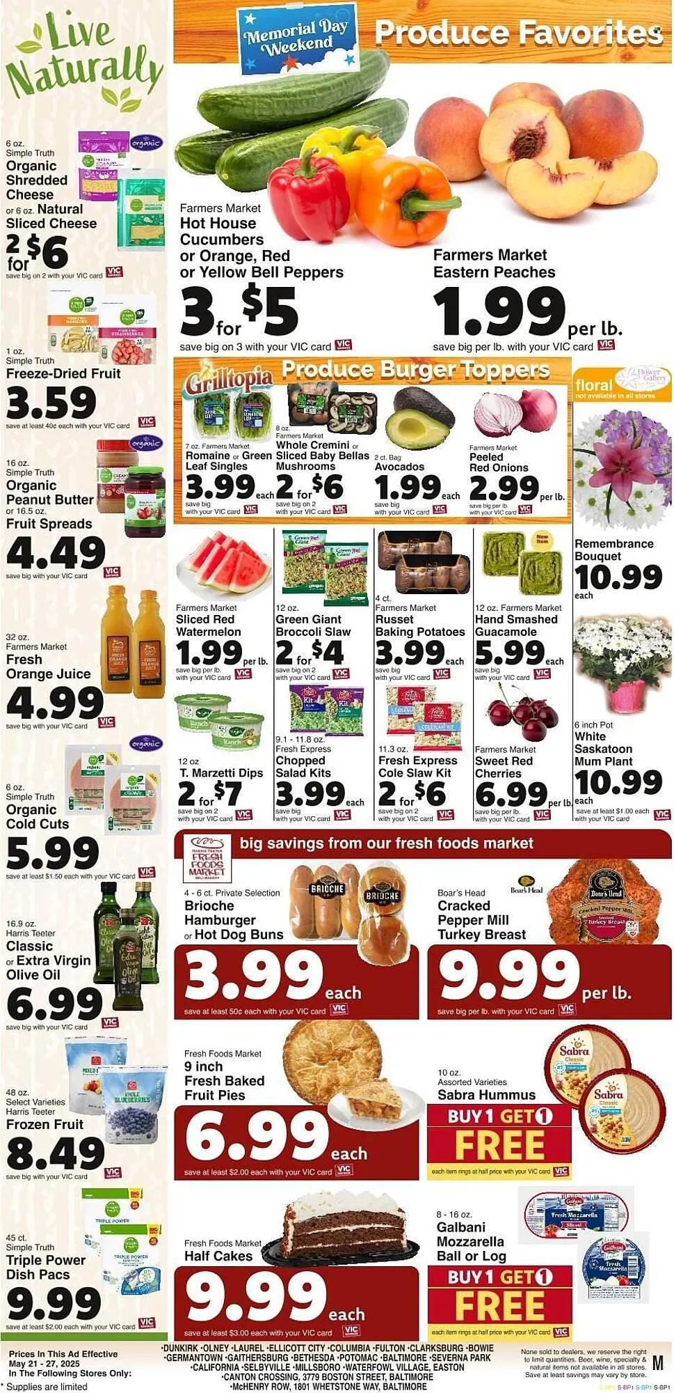 Weekly ad Harris Teeter Weekly Ad from May 21 to May 27 2025 - Page 10