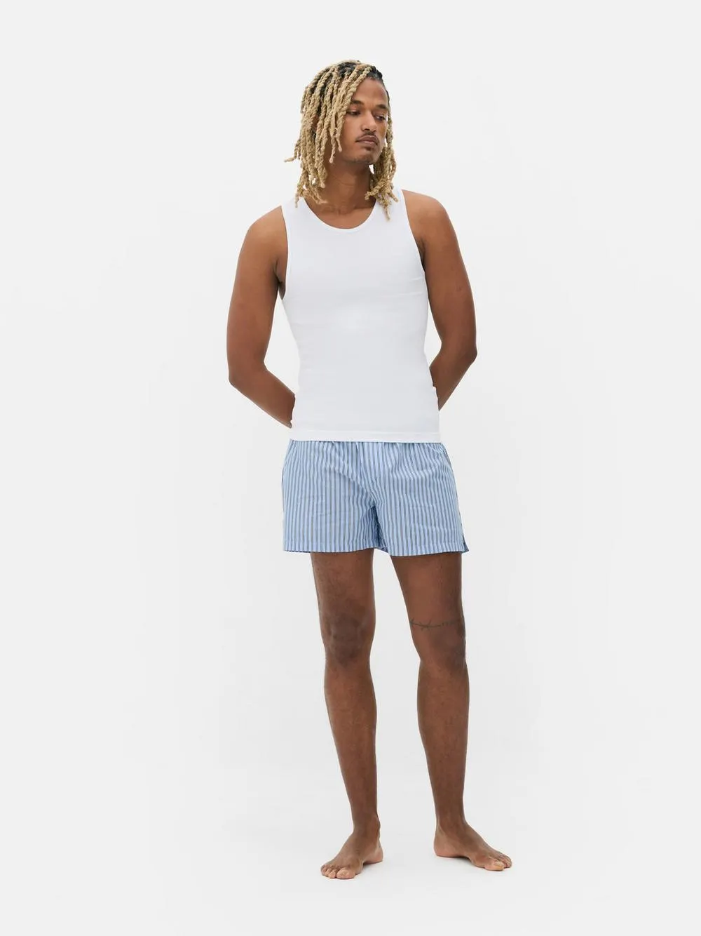 Pack de 2 camisetas sin mangas ni costuras