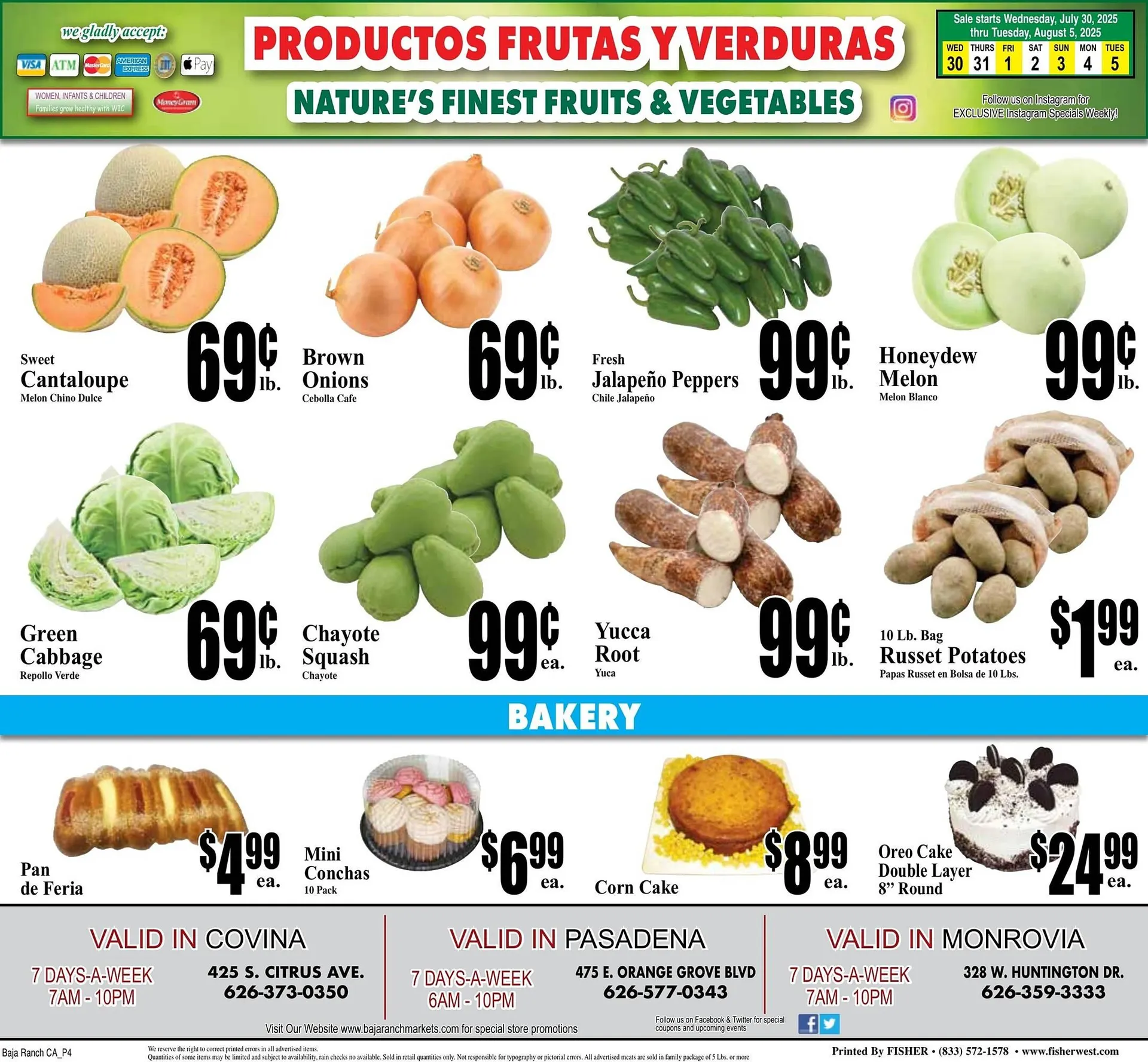 Weekly ad Baja Ranch Weekly Ad from July 30 to August 8 2025 - Page 4