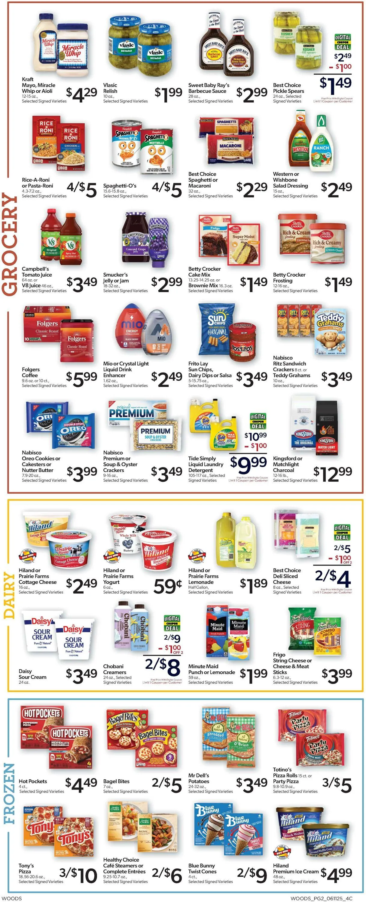 Weekly ad Woods Supermarket from June 11 to June 17 2025 - Page 2