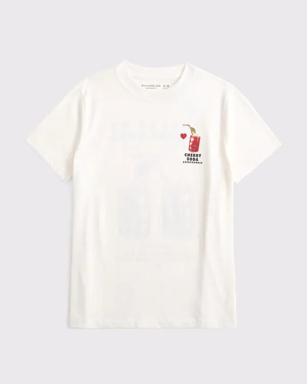 oversized cherry soda graphic tee
