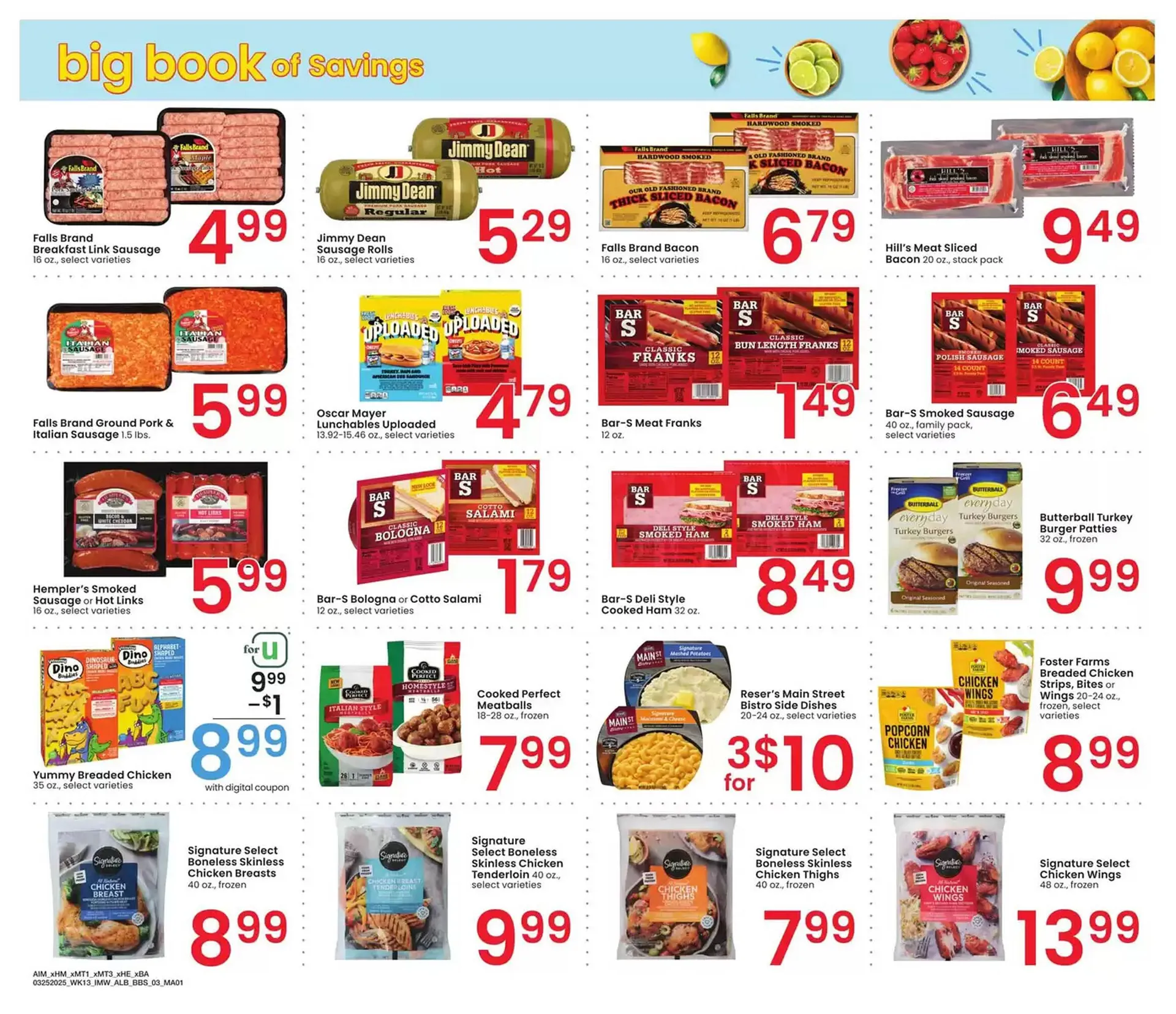 Weekly ad Albertsons Weekly Ad from March 25 to April 21 2025 - Page 3