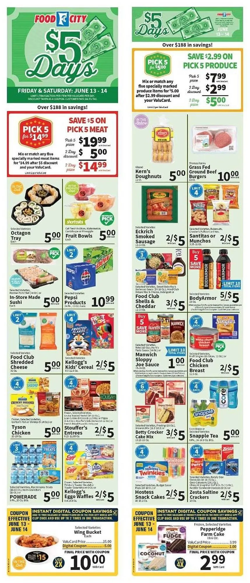 Weekly ad Food City Weekly Ad from June 11 to June 17 2025 - Page 1