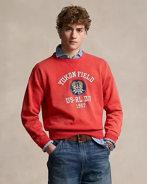 Vintage Fit Fleece Graphic Sweatshirt