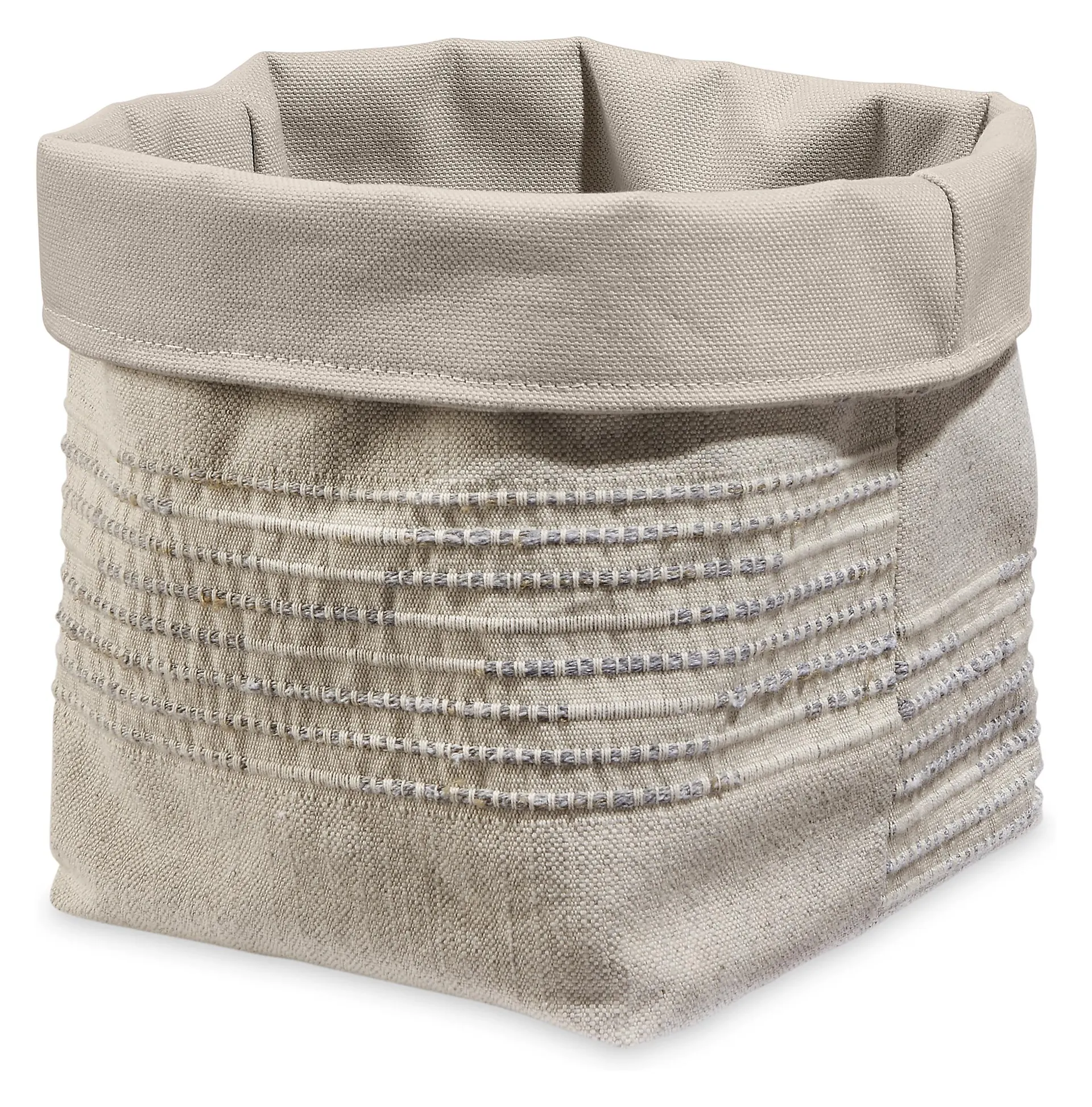 Chadwick 6w 6d 8h Storage Basket in Grey/Natural