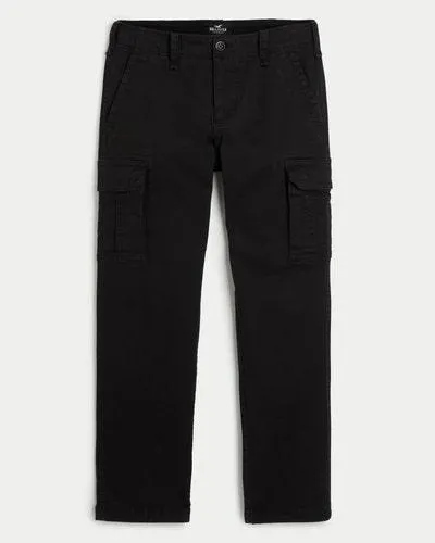 Slim Straight Cargo Pants