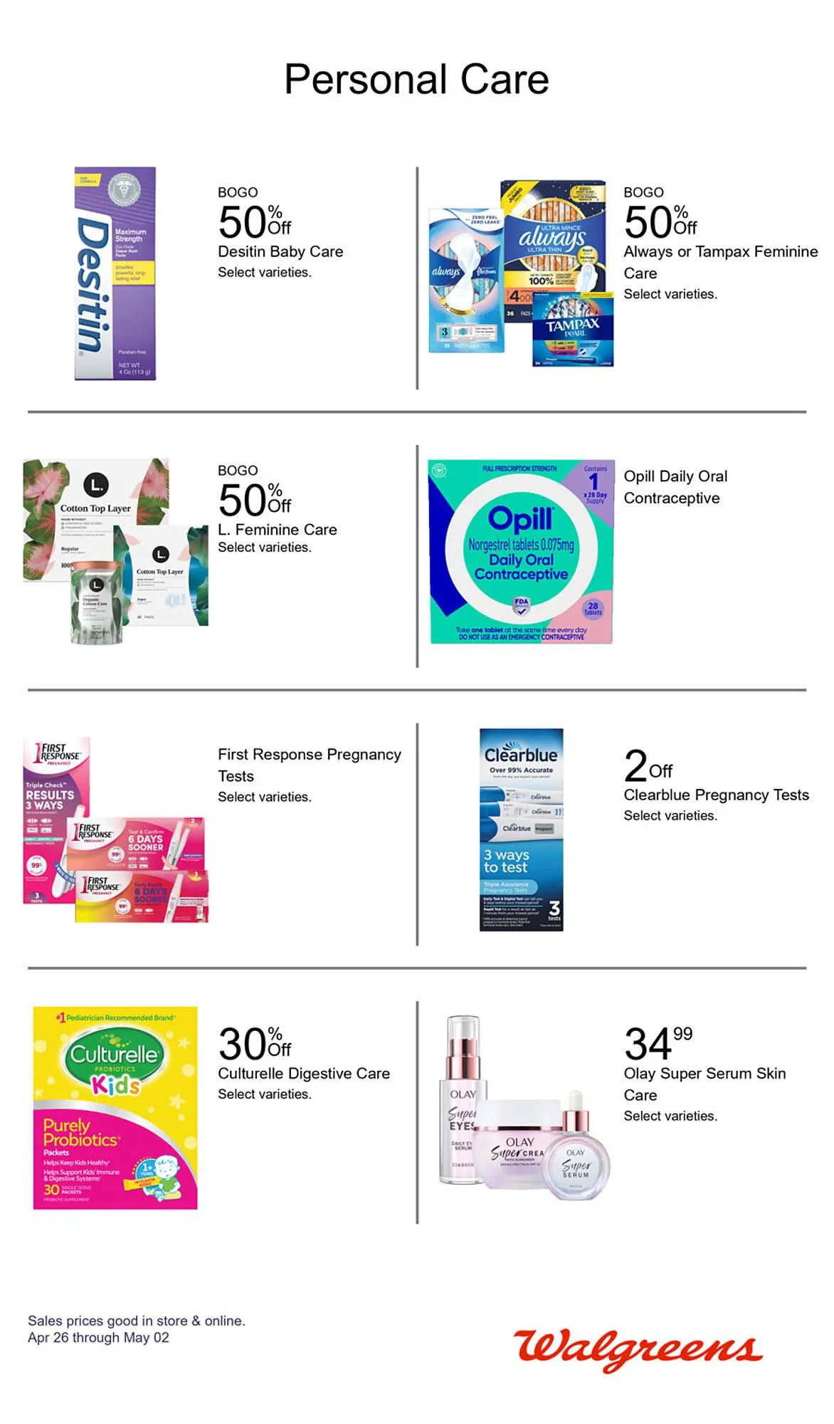 Weekly ad Walgreens weekly ad from April 26 to May 2 2026 - Page 22