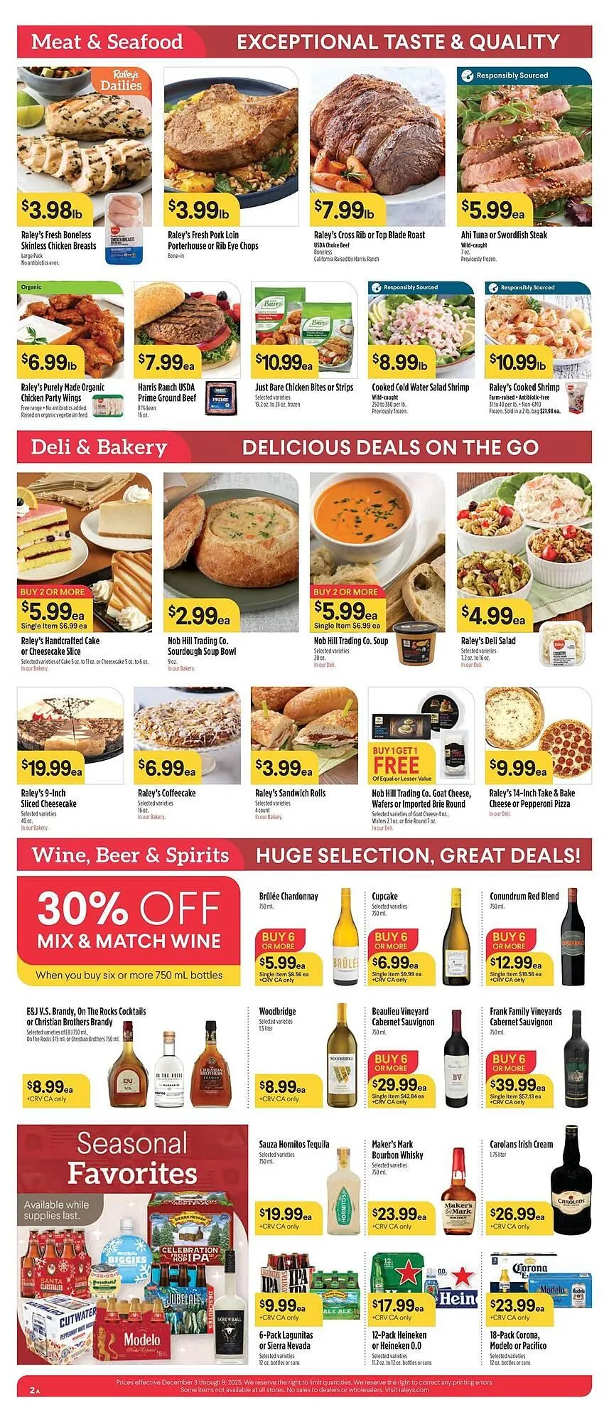Weekly ad Bel Air Markets weekly ad from December 3 to December 9 2025 - Page 2