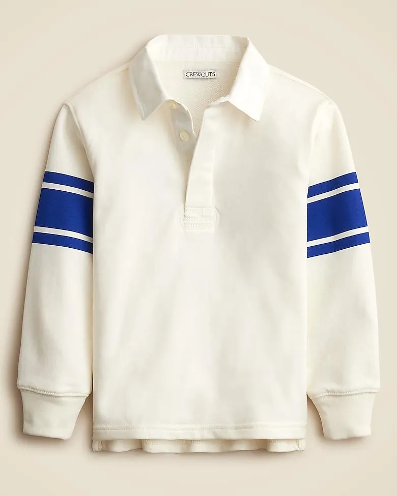 Kids' long-sleeve rugby pullover