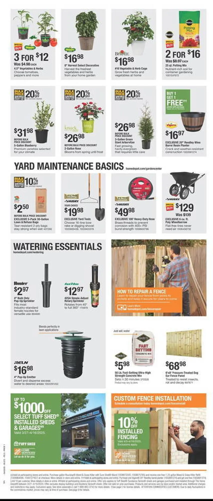 Catálogo de The Home Depot Weekly Ad 3 de abril al 16 de abril 2025 - Página 3