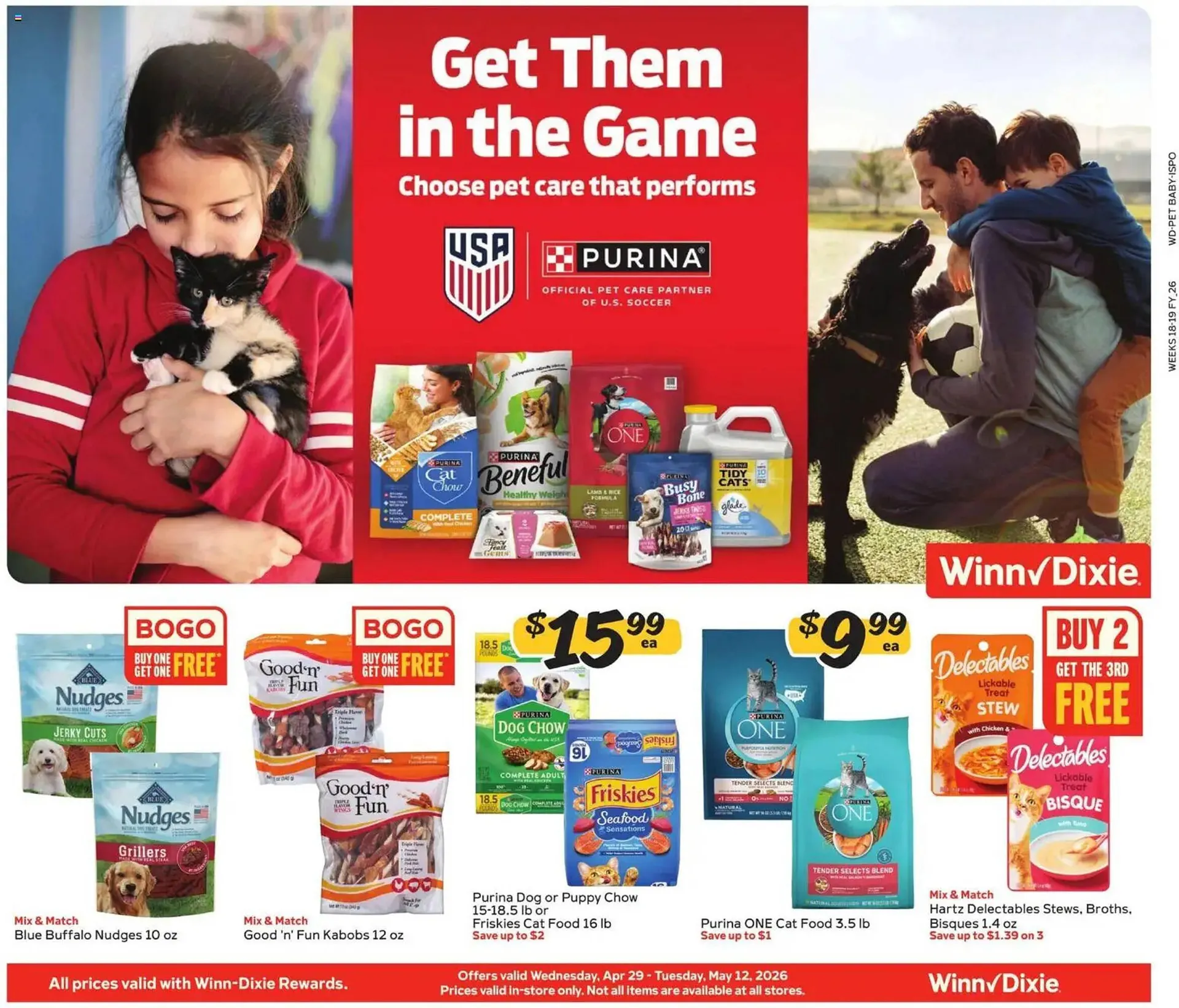 Weekly ad Winn Dixie weekly ad from April 29 to May 13 2026 - Page 1