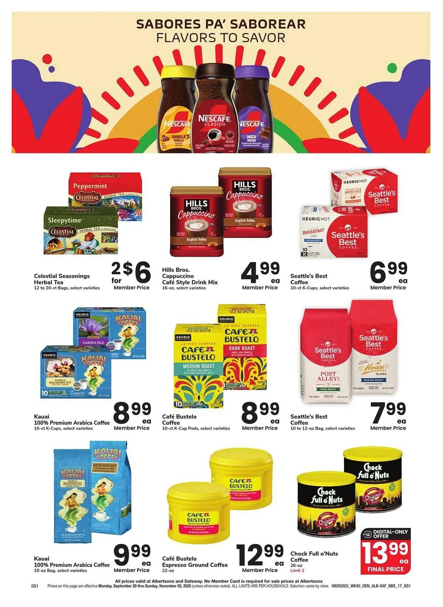 Weekly ad Albertsons weekly ad from September 29 to November 2 2025 - Page 17