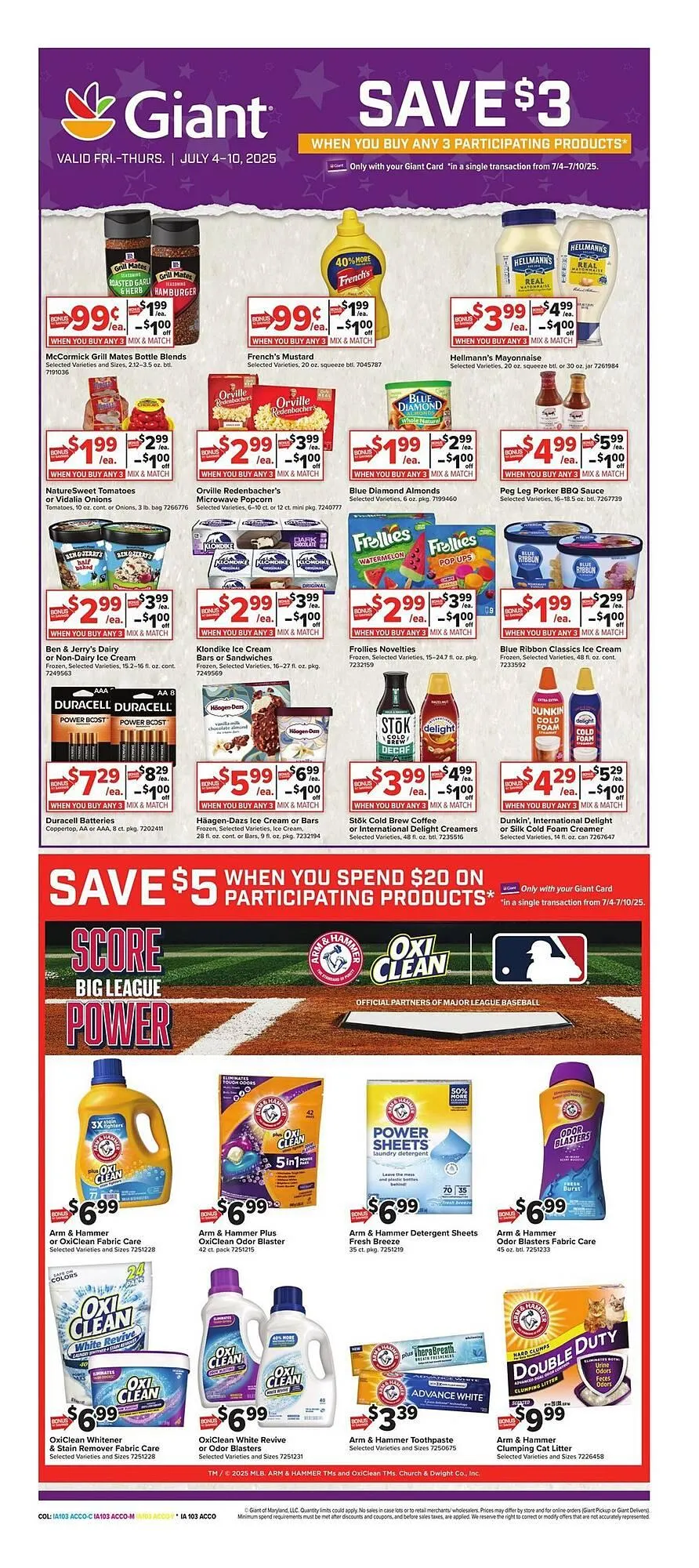 Weekly ad Giant Food Weekly Ad from July 4 to July 10 2025 - Page 10