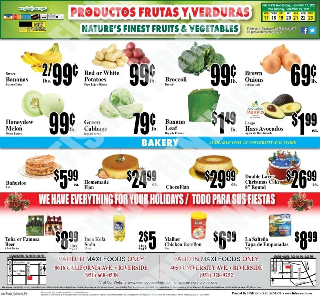 Weekly ad Maxi Foods Current weekly ad from December 17 to December 23 2025 - Page 4