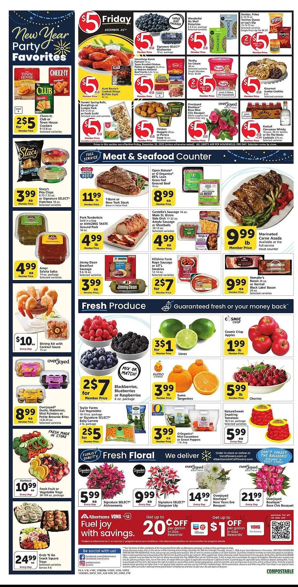 Weekly ad Albertsons weekly ad from December 26 to January 1 2026 - Page 4