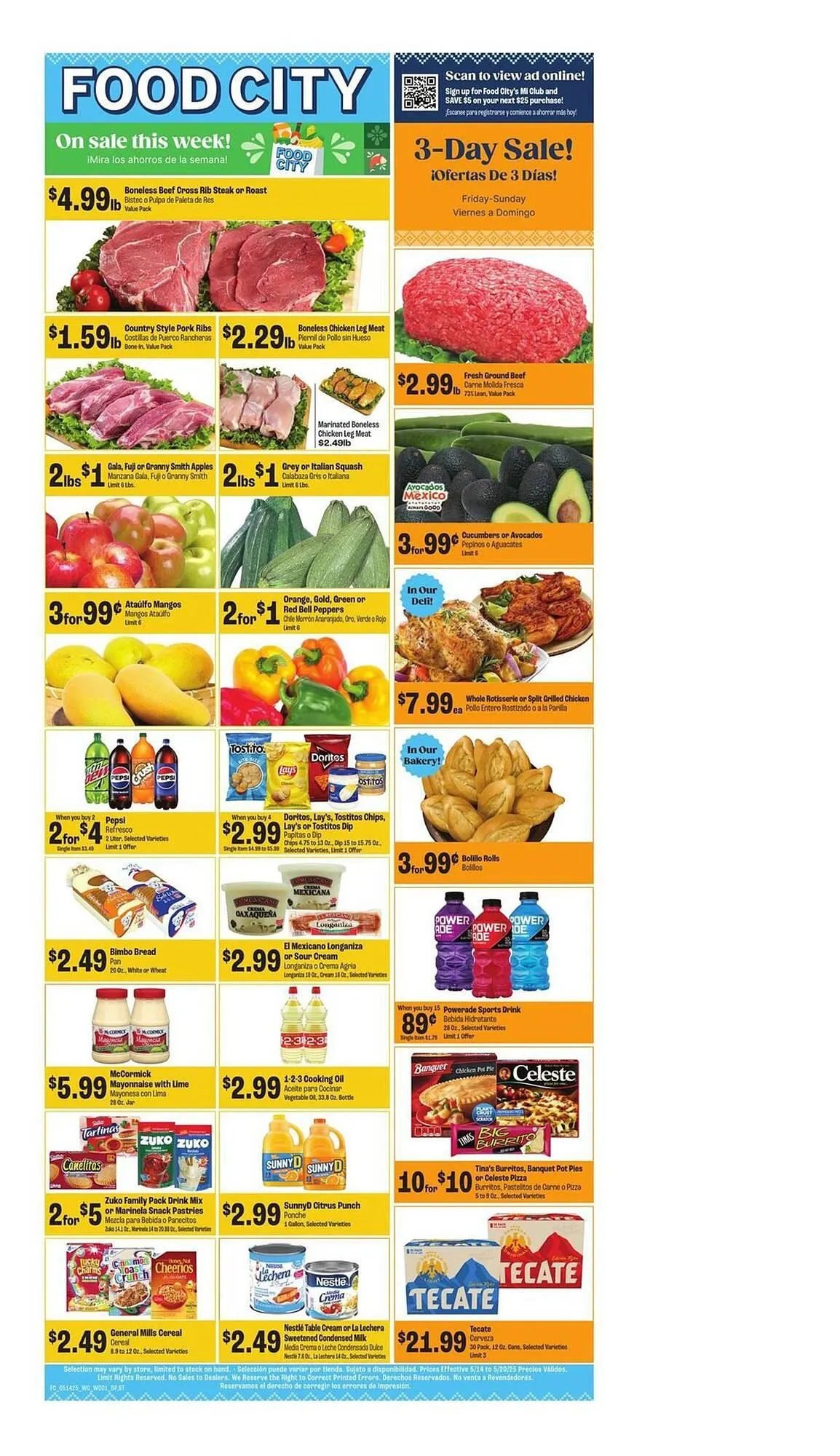 Weekly ad Food City Weekly Ad from May 14 to May 20 2025 - Page 1