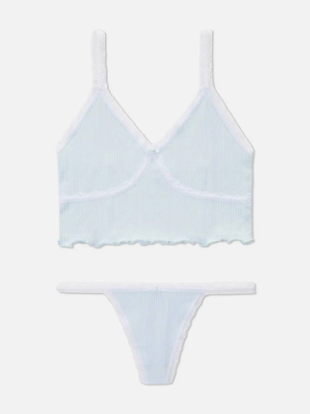 Pointelle Lingerie Set