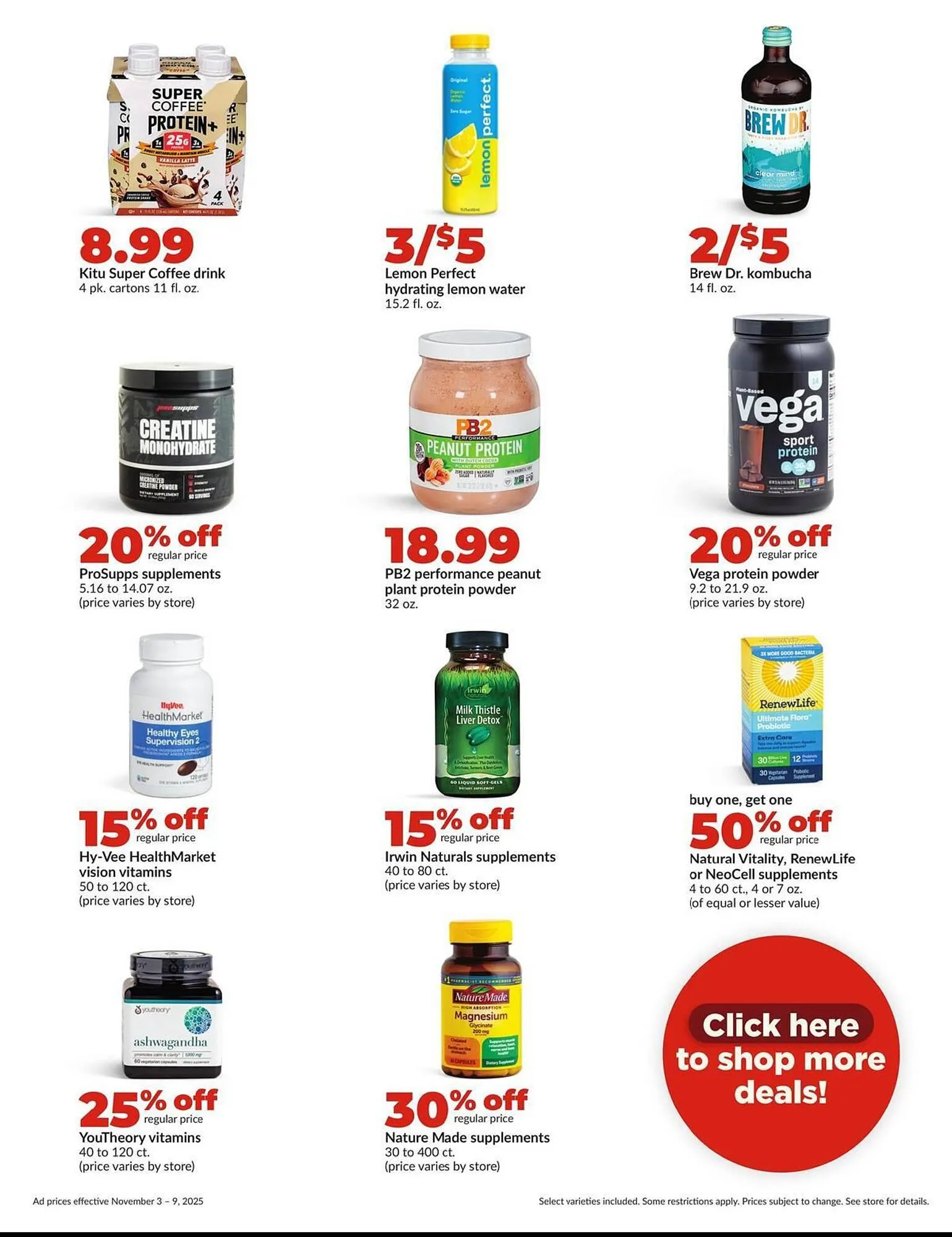 Weekly ad Hy-Vee weekly ad from November 3 to November 9 2025 - Page 36