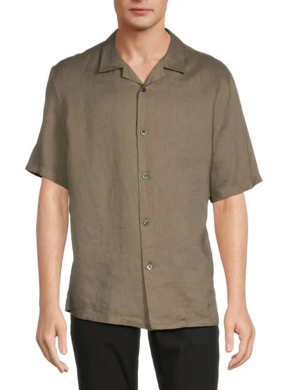 Daze Linen Camp Shirt