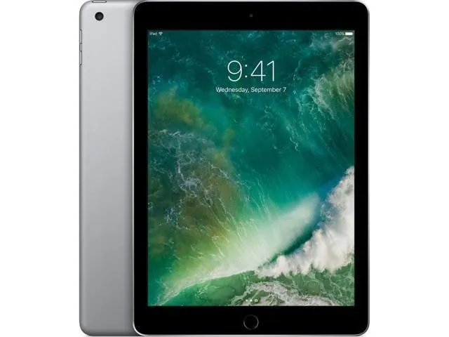 Apple 9.7" iPad (2017, 32GB, Wi-Fi Only, Space Gray, 5th Generation) MP2F2LL/A