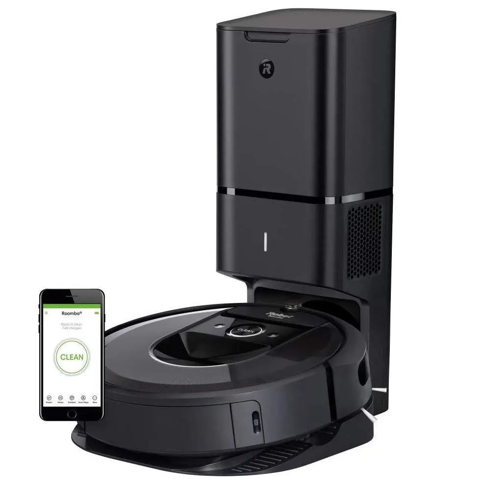 iRobot Roomba i7+Robot Vacuum with Automatic Dirt Disposal - Wi-Fi Connected